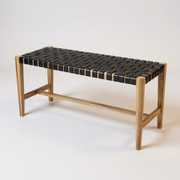 Banco - Pie de cama Cuero